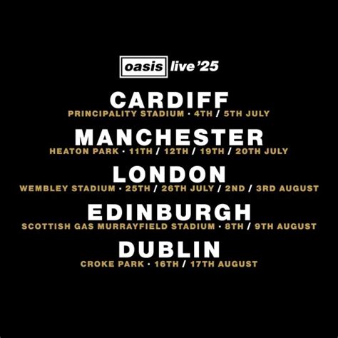 Oasis ticket prices and extra dates .